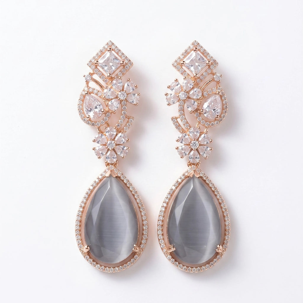 Empress Floral Dangles