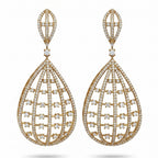 Mehndi Noor Basket Earrings