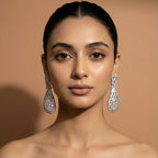Silver Dewdrop Elegance