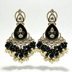 Black Ethnic Danglers