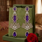 Amethyst Rajwada Dangler