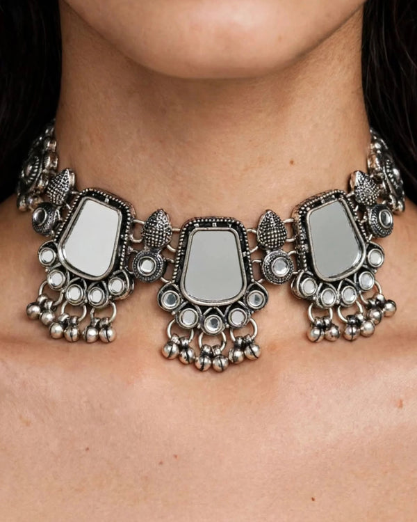 Aaina Tribal Choker Collection